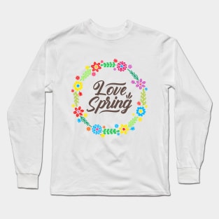 Beautiful Spring Flowers Long Sleeve T-Shirt